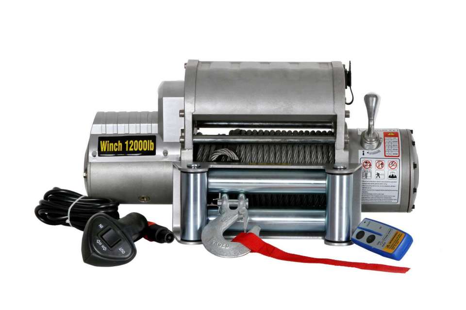 Recovery Truck Winch 12000lbs Wireless with 12VDC CE Approved