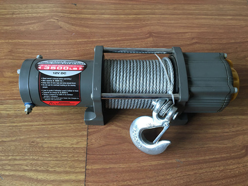 12V Auto 3500lbs Mini Electric Winch Pulling Capacity Star Model Hot Sale